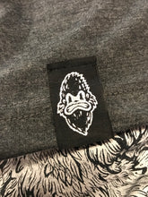 Fighting Yeti T-Shirt - Hand-Printed on Organic Cotton/Poly Blend